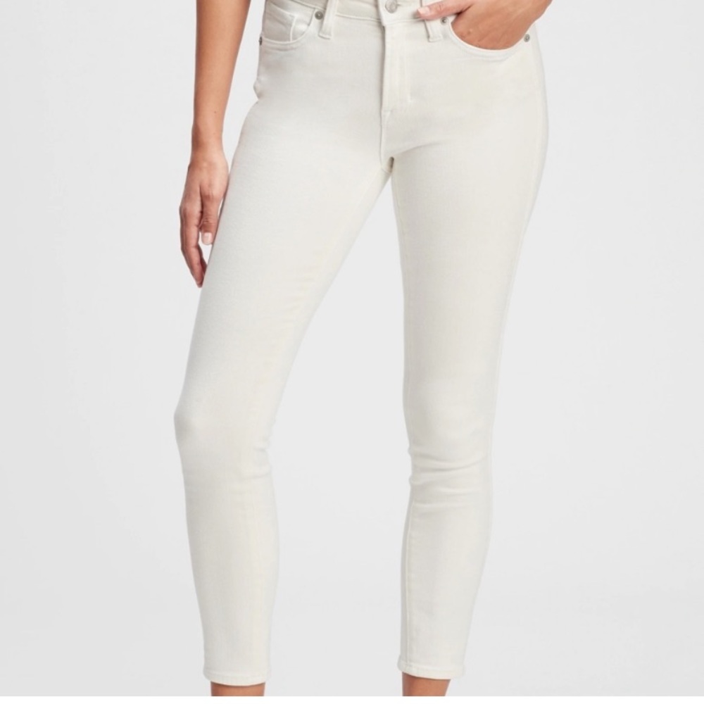 New Gap Stretch Denim Legging Skimmer 14/32 Mid Rise Super Skinny